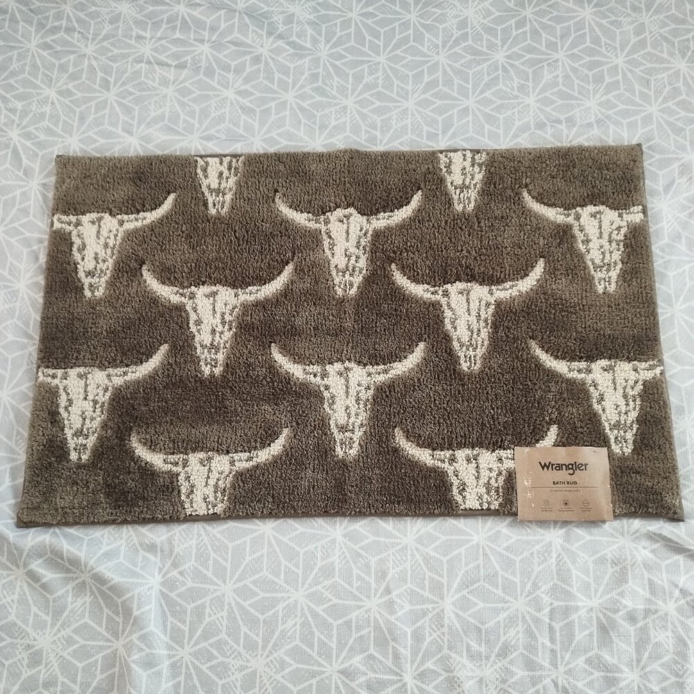 Wrangler bathroom rug